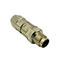 CONN M12 X-CODE FIELD TERM PLUG