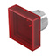 CONFIG SWITCH LENS RED ROUND